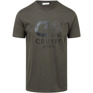 Cruyff booster t-shirt in de kleur groen.