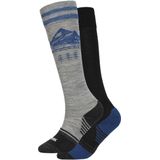 Icepeak - Itasca - Ski Sokken - Zwart - 75% Acryl, 20% Polyamide, 5% Elastaan