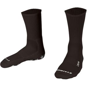 Stanno raw crew socks in de kleur zwart/wit.