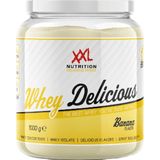 Xxl nutrition whey delicious banana 450 gram in de kleur diverse kleuren.