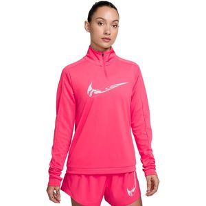 Nike swoosh running in de kleur roze.