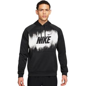 Nike Therma-FIT Fleecehoodie voor heren - Zwart