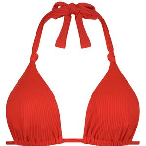 Beachlife wired bikinitop in de kleur rood.