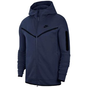 Nike - Tech Fleece - Hoodie - Blauw