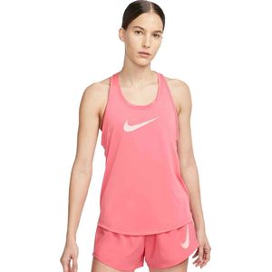 Nike dri-fit one swoosh tanktop in de kleur roze.