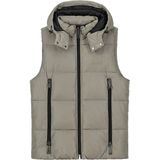 Malelions travis bodywarmer in de kleur groen.