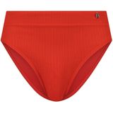 Beachlife high waist bikinibroekje in de kleur rood.