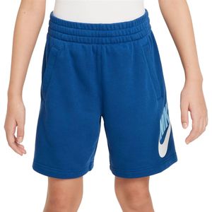 Nike club fleece short in de kleur blauw.