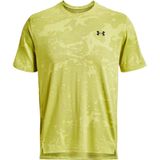 Under armour tech vent jacquard t-shirt in de kleur geel.