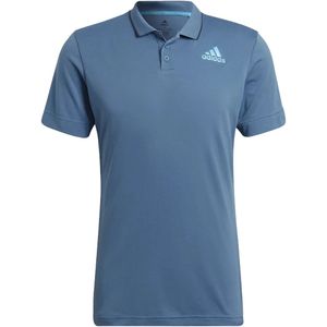 Adidas tennis freelift poloshirt in de kleur blauw.