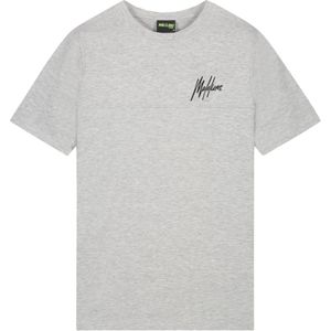 Malelions sport counter t-shirt in de kleur grijs.