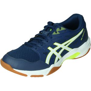 Asics gel-rocket 11 in de kleur blauw.