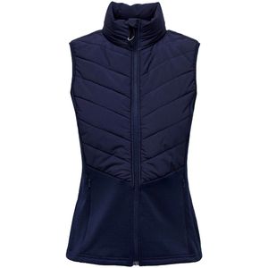 Only play jettina full zip bodywarmer in de kleur marine.