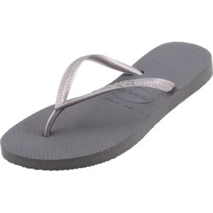 Havaianas slim in de kleur grijs.