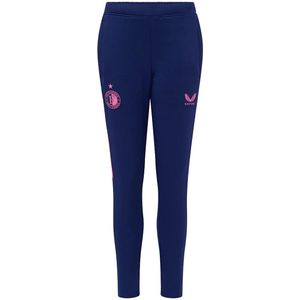 Feyenoord performance knit pant in de kleur blauw.