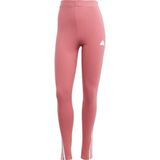 Adidas future icons 3-stripes legging in de kleur roze.