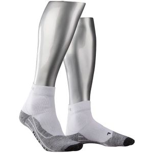 Falke te2 short tennis sokken in de kleur wit.