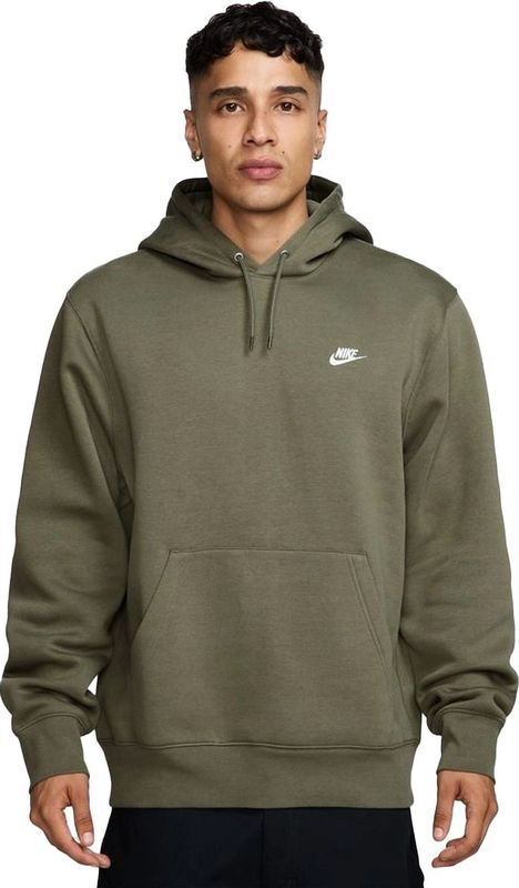 Nike - MN NK Club BB PO - Hoodie - Bruin - Heren