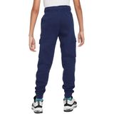 Nike air fleece cargo joggingbroek in de kleur marine.