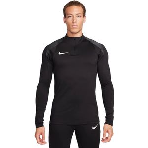Nike strike dri-fit global 1/2-zip top in de kleur zwart.