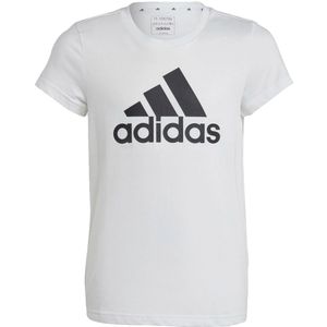 Adidas essentials big logo t-shirt in de kleur wit.