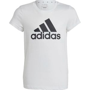 Adidas essentials big logo t-shirt in de kleur wit.