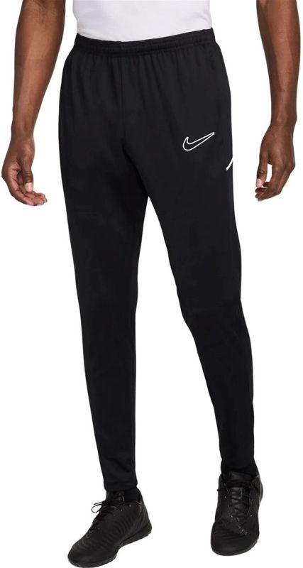 Nike - Academy 25 - Trainingsbroek - Zwart - Vochtafvoerend Dri-FIT Materiaal, Ritszakken, Enkelritsen