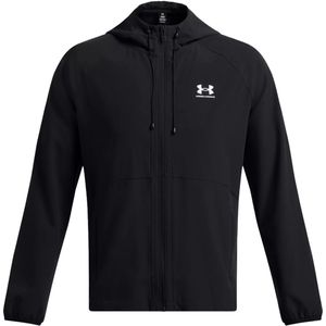 Under armour vibe woven jacket in de kleur zwart.