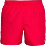 Nike volley 5 zwemshort in de kleur rood.