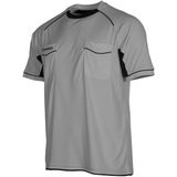 Stanno bergamo referee t-shirt in de kleur grijs/zwart.