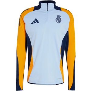 Real madrid tiro 24 competition trainingstop in de kleur blauw.