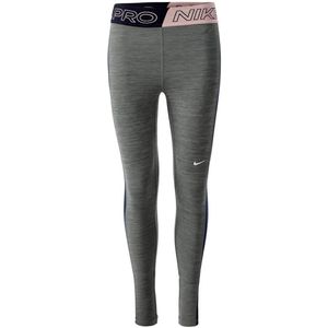 Nike pro graphic legging in de kleur grijs.