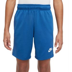 Nike sportswear repeat short in de kleur marine.