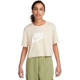 Nike sportswear essential t-shirt in de kleur ecru.