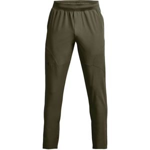 Under armour unstoppable tapered joggingbroek in de kleur groen.