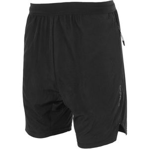 Stanno functionals woven shorts ii in de kleur zwart.