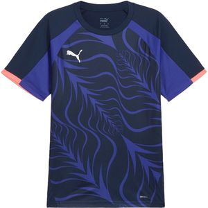 Puma individualliga graphic jersey in de kleur marine.