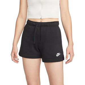 Nike sportswear club fleece short in de kleur zwart.