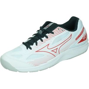 Mizuno cyclone speed 4(u) in de kleur wit.