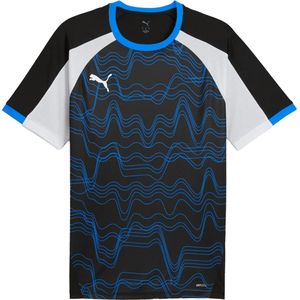 Puma individualliga graphic jersey in de kleur zwart.