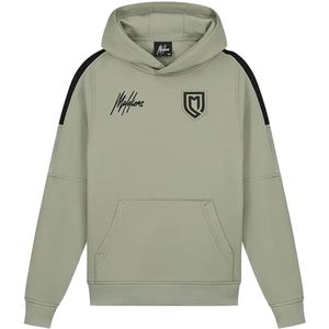 Malelions sport transfer hoodie in de kleur groen.