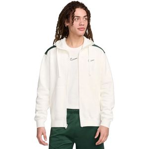 Nike sportswear fleece hoodie in de kleur ecru.