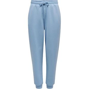 Only play lounge life high waist joggingbroek in de kleur blauw.