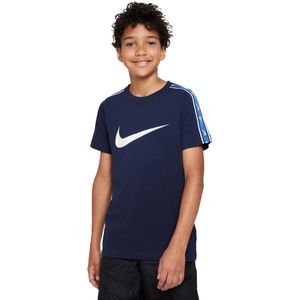 Nike sportswear repeat t-shirt in de kleur marine.