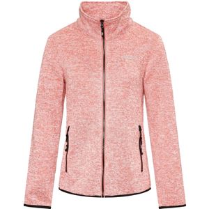 Nordberg andrea knitted fleece jacket in de kleur rood.