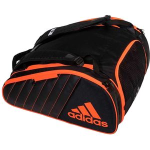 adidas ProTour Racketbag - zwart/oranje