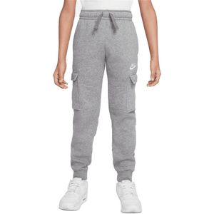 Nike sportswear club fleece cargobroek in de kleur grijs.