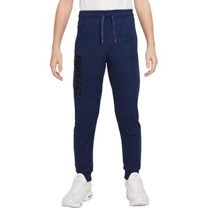 Nike f.c. Dri-fit trainingsbroek in de kleur marine.