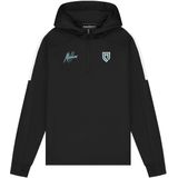 Malelions sport fielder hoodie in de kleur zwart.