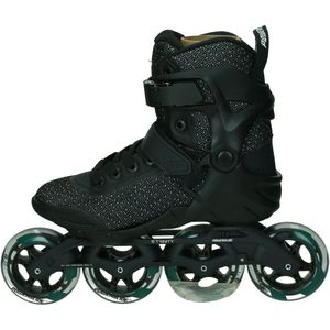 Powerslide phuzion enzo bw 90 skate in de kleur zwart.